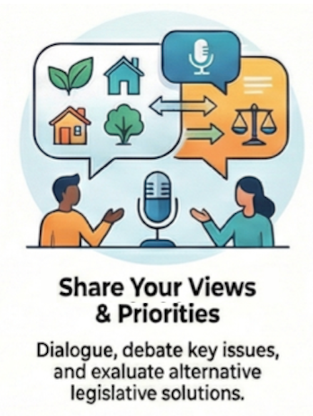 Share Your Views & Priorities