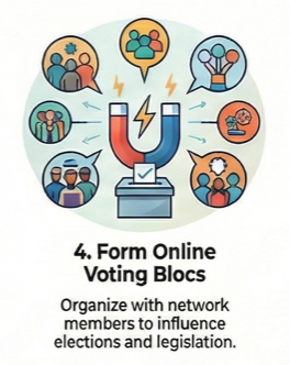 4. Form Online Voting Blocs